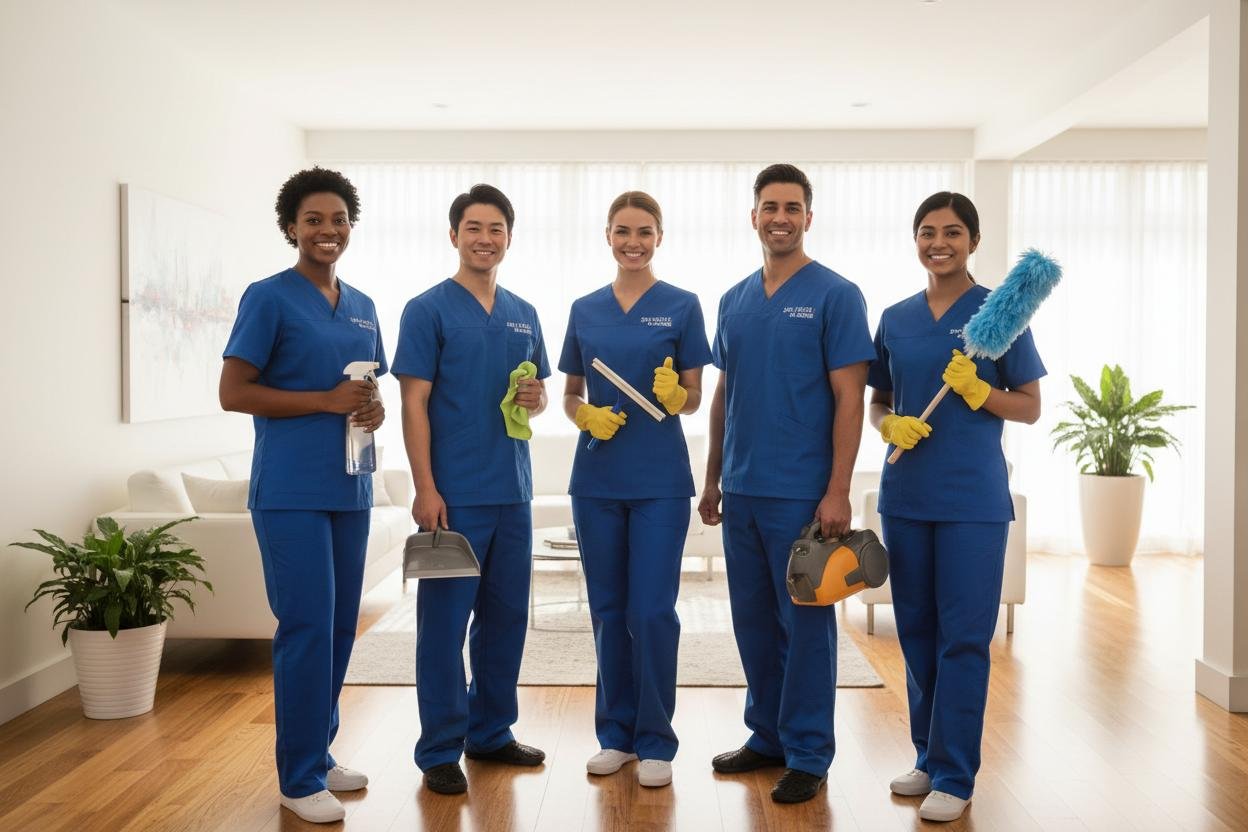 Clean Shine Team - Professional Indian Cleaning Staff